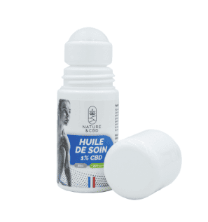 Huile de soin au CBD 300 mg pour récupération musculaire et articulaire, format roll-on pratique. Huile de soin au CBD 300 mg pour récupération musculaire et articulaire, format roll-on pratique.
