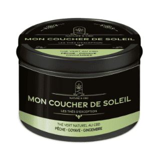 Thé vert au CBD Mon coucher de soleil Thé vert au CBD Mon coucher de soleil