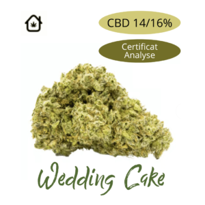 Fleur de chanvre Wedding Cake CBD naturelle vente en ligne à Saint-Agrève, Ardèche