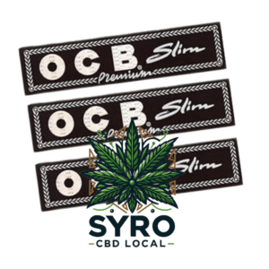 s à rouler OCB Slim Premium présentées par Syro CBD Local – accessoires de roulage naturels et de qualité disponibles en Ardèche