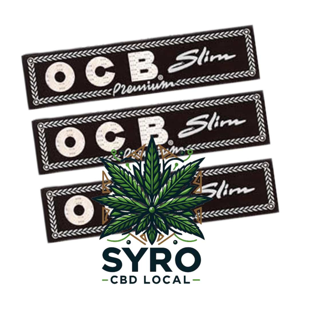s à rouler OCB Slim Premium présentées par Syro CBD Local – accessoires de roulage naturels et de qualité disponibles en Ardèche