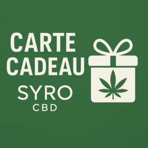 Carte cadeau Syro CBD – bon cadeau bien-être et produits naturels en Ardèche