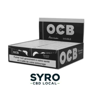 OCB Premium Noir 100 Feuilles – Carnet de Feuilles à Rouler