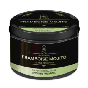 Thé Vert au CBD Framboise Mojito - Thés d'exception